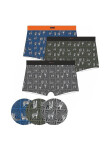Boxerky Redo Pattern M-2XL směs barev L