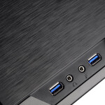 SilverStone SST-GD09B černá / PC skříň / ATX / bez zdroje / USB 3.0 (SST-GD09B)