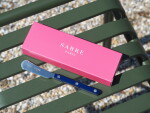 SABRE PARIS Nůž na máslo Bistrot Brillant – Navy Blue, modrá barva, kov, plast