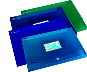 Box na spisy s drukem Herlitz Electra A4, 2,5 cm, PP - mix barev