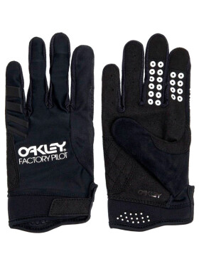 Oakley SWITCHBACK blackout cyklistické rukavice - L