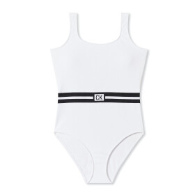 Dámské jednodílné plavky KW0KW00985-YCD - Calvin Klein S