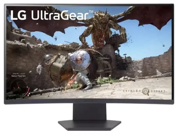 27" LG UltraGear 27GS60QC-B černá / VA / 2560 × 1440 / 16:9 / 3000:1 / 300cd-m2 / HDMI DP (27GS60QC-B.AEUQ)
