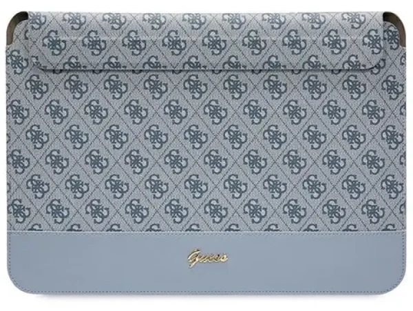 Guess 4G Stripe Metal Logo modrá / Obal na notebook / 14" (GUCS14PS4SGB)
