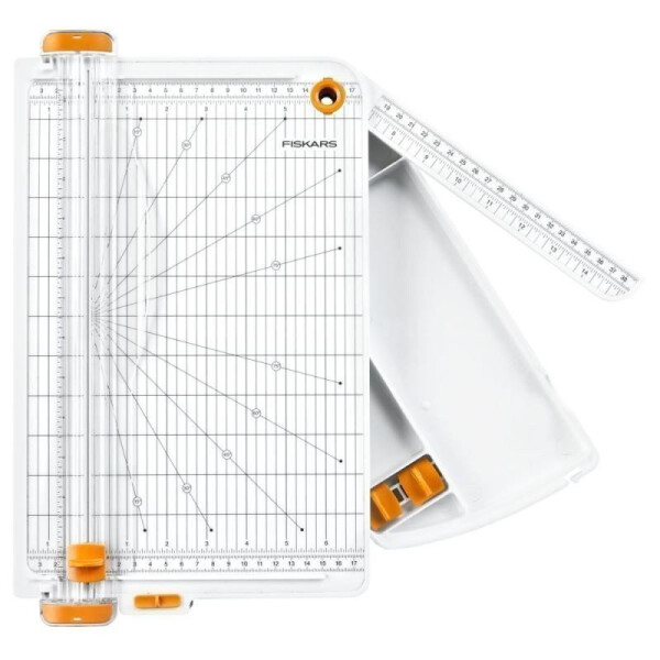 Fiskars Řezačka papíru SureCut A4, se zásobníkem