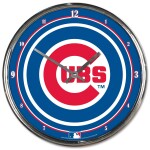 Hodiny Chicago Cubs MLB WinCraft Chrome