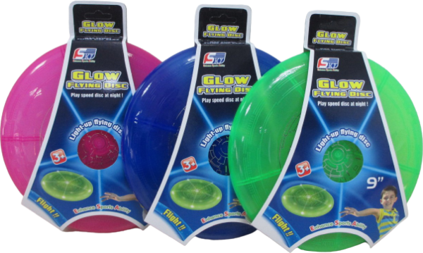 Létající disk se světlem