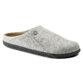 Pánské/dámské pantofle Birkenstock Zermatt Cozy Home Light Gray wool filc regular wide (1015080) 42