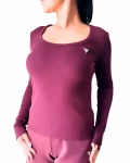 Dámské triko Guess Colette V4BP07 vínová