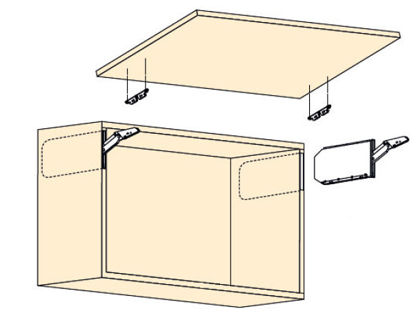 Blum Sada Aventos Hki PIM mechanismus: nejsilnější (BLAHKI_52)