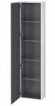 DURAVIT - L-Cube Skříňka vysoká 176x40x24 cm, levá, lesklá bílá LC1170L2222