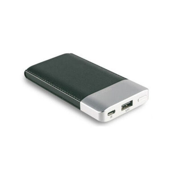 RealPower PB-4000 Fashion černá / Powerbanka 4000 mAh / USB / 5V / 2A (4040895005809)