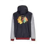 G-III Pánská Bunda Chicago Blackhawks Cold Front Polyfilled Padded Jacket Hood Velikost: Tým: Chicago Blackhawks