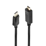 Lindy DisplayPort na HDMI pasivní černá / Propojovací kabel / 5 m / 4K 30Hz (36924)