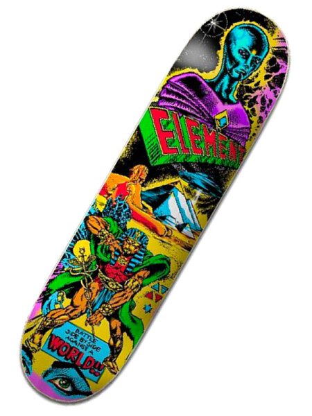 Element ESCAPE FROM THE MIND skateboard deska - 8.25