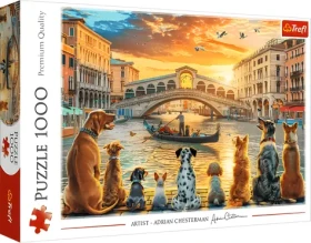 TREFL Puzzle Psi v Benátkách