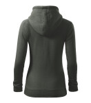 Trendy Zipper mikina dámská tmavá břidlice M