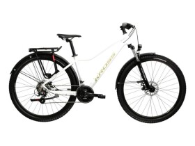 KROSS LEA 2.0 EQ, rám 17" (M), model 2026, pneu 27,5", barva bílá/zlatá - ZDARMA dopravné, seřízení, odborná montáž a sada světel! (Záruka nejlepší ceny. Nalezli jste někde lepší cenu? Napište nám a zkusíme ji trumfnout! )
