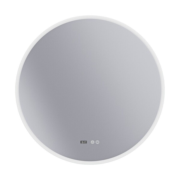 Erga Deam, kulaté LED zrcadlo 100cm, 3 barvy světla, přední osvětlení, vyhřívací podložka proti zapaření, ERG-V01-Deam-1010-CL ERG-V01-DEAM-1010-CL