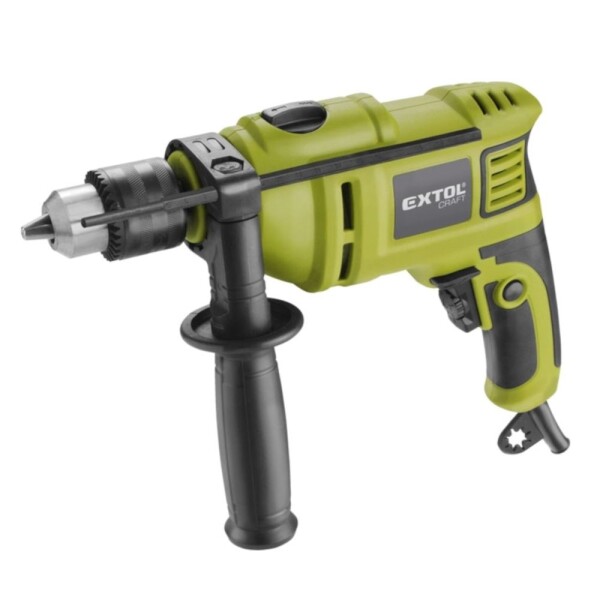 EXTOL CRAFT 401182 Vrtačka s příklepem, 750W, 1,5-13mm