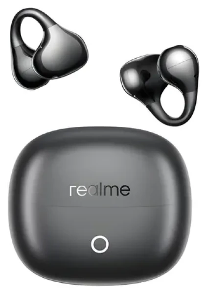 Realme Buds Clip černá / Bezdrátová sluchátka do uší (6941764477698)