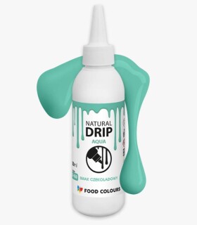 Food Colours čokoládová poleva Natural Drip Aqua (100 g)