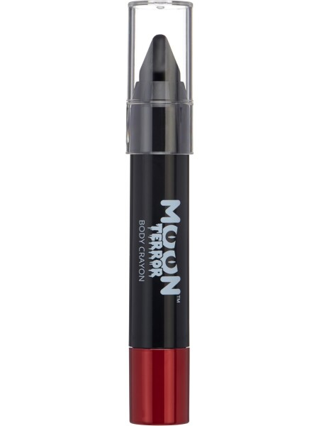 Smiffys.com Pastelka na tělo - Moon Terror - černá 12ml