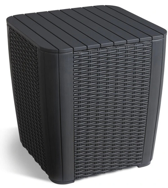 KETER LUZON stůl+box - grafit