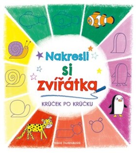 Nakresli si zvířátka krůček po krůčku