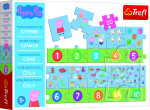 Puzzle Čísla Peppa