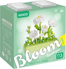 KOCO Stavebnice mini Preserved Flowers č.3: Jasmín