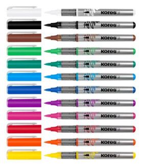 Akrylové popisovače Kreative Marker Selection 12ks