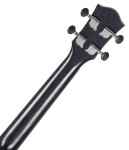 Cascha HH 2305 Premium Mahogany Ukulele Set Black