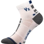 VOXX Ponožky sportovní slabé MAYOR se stříbrem BÍLÉ (3 páry) 35-38 101559