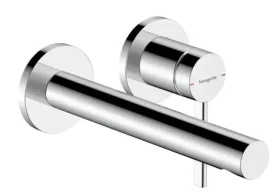 Hansgrohe Zesis S - Umyvadlová baterie pod omítku | s výpustí | 2-otvorová instalace | EcoSmart+ | chrom (74750000)