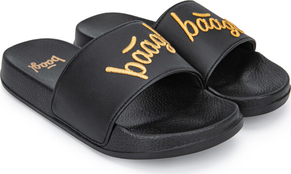 BAAGL Pantofle Logo Gold vel. 42