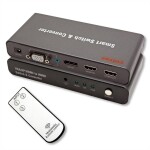 Renkforce RF-5234038 USB-C® / HDMI kabelový adaptér [1x USB-C® zástrčka - 1x HDMI zásuvka] černá stínění pletivem 0.15 m