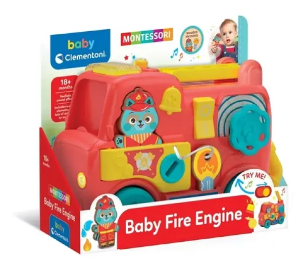 Clementoni BABY Montessori Hasičské auto