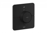 AXOR - ShowerSelect ID Termostatická baterie pod omítku, pro 2 spotřebiče, matná černá 36755670