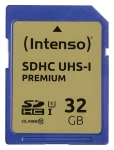 Intenso SDHC 32GB / Paměťová karta / Class 10 / UHS-I / čtení 45 MB/s / zápis 10 MB/s (3421480)