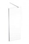 GEBERIT - GEO Sprchová stěna Walk-In, 80x200 cm, stříbrná/čiré sklo 560.119.00.2