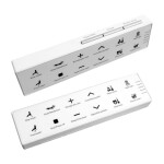 Mereo WC s integrovaným elektronickým bidetem, RIMLESS, 592x380x430 cm, keramické, vč. sedátka VSD110S2