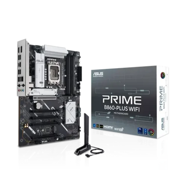 ASUS PRIME B860-PLUS WIFI / B860 / LGA 1851 / 4x DDR5 / PCIEx 16 / 2.5GLAN / ATX (90MB1K50-M0EAY0)