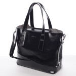 Elegantní dámská kabelka do ruky Paula, černá