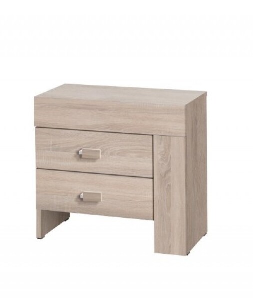 Noční stolek Cezar 21 Barva korpusu: Dub - sonoma, Varianty: Pravá