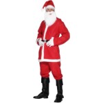 Pánský kostým Santa Claus červený Velikost: M