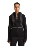 Dámská merino mikina ICEBREAKER Wmns 150 MerinoFine Ace LS Zip Hoodie, Black velikost: L