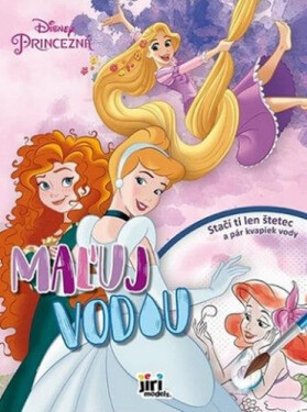 Maľuj vodou Princezné