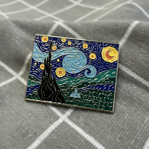 Pinarna.cz Nejznámější obraz Vincenta van Gogha - Hvězdná noc - větší