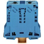 WAGO 285-154 průchodková svorka 20 mm pružinová svorka osazení: N modrá 1 ks